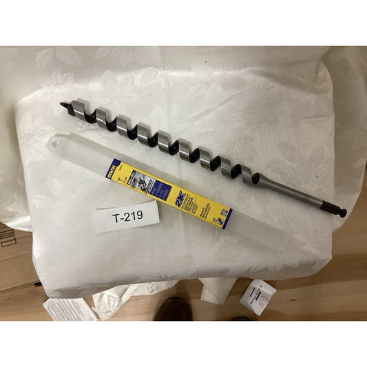 IRWIN Speedbor 7 in Steel Wood Auger Drill Bit, 1-Pc Set, Qty 1 T-219