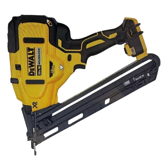 DEWALT 20V MAX XR Lithium-Ion Cordless 15-Gauge Angled Finish Nailer P-068