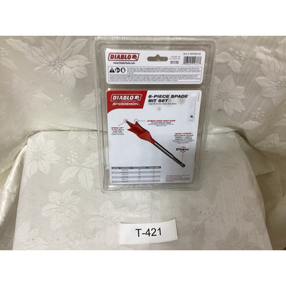 [NEW] (DSPD4920-S6) Diablo 6 pc Demo Demon Spade Bit Set T-421
