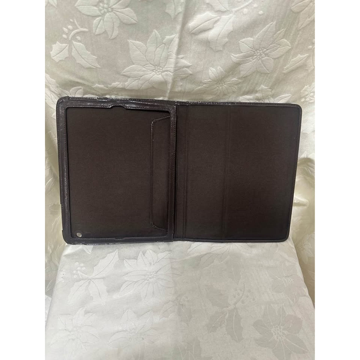 Pre-loved Coach Signature C Tan Brown Tablet Case. B-298