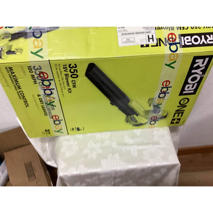 Ryobi 18V 350 CFM Blower Kit 100 MPH T-278