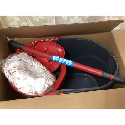 O-Cedar EasyWring Deep Clean Microfiber Spin Mop System New in Box T-590