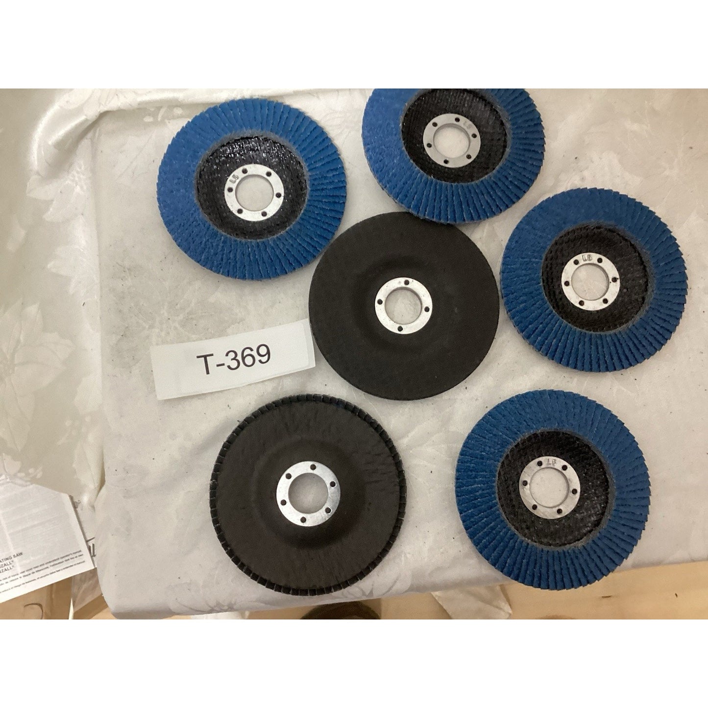 Set Of 6 41/2in Grinder Wheels T369