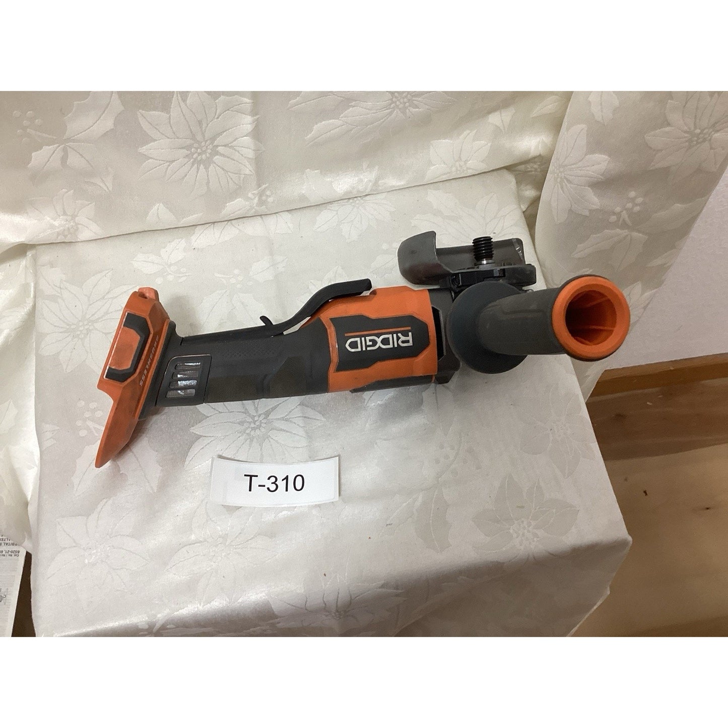 RIDGID Cordless Angle Grinder Rotary/Circular 125mm Orange/Black T-310