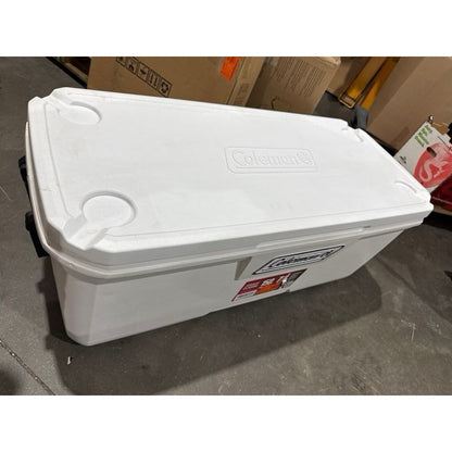 Coleman 316 Series 150-Quart Marine Hard Cooler White, One Size