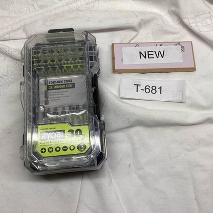 Ryobi 30-Piece Impact Rated Driving Set T-681