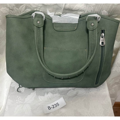 New Montana West Green Fringe Western Tribal Handbag B-235