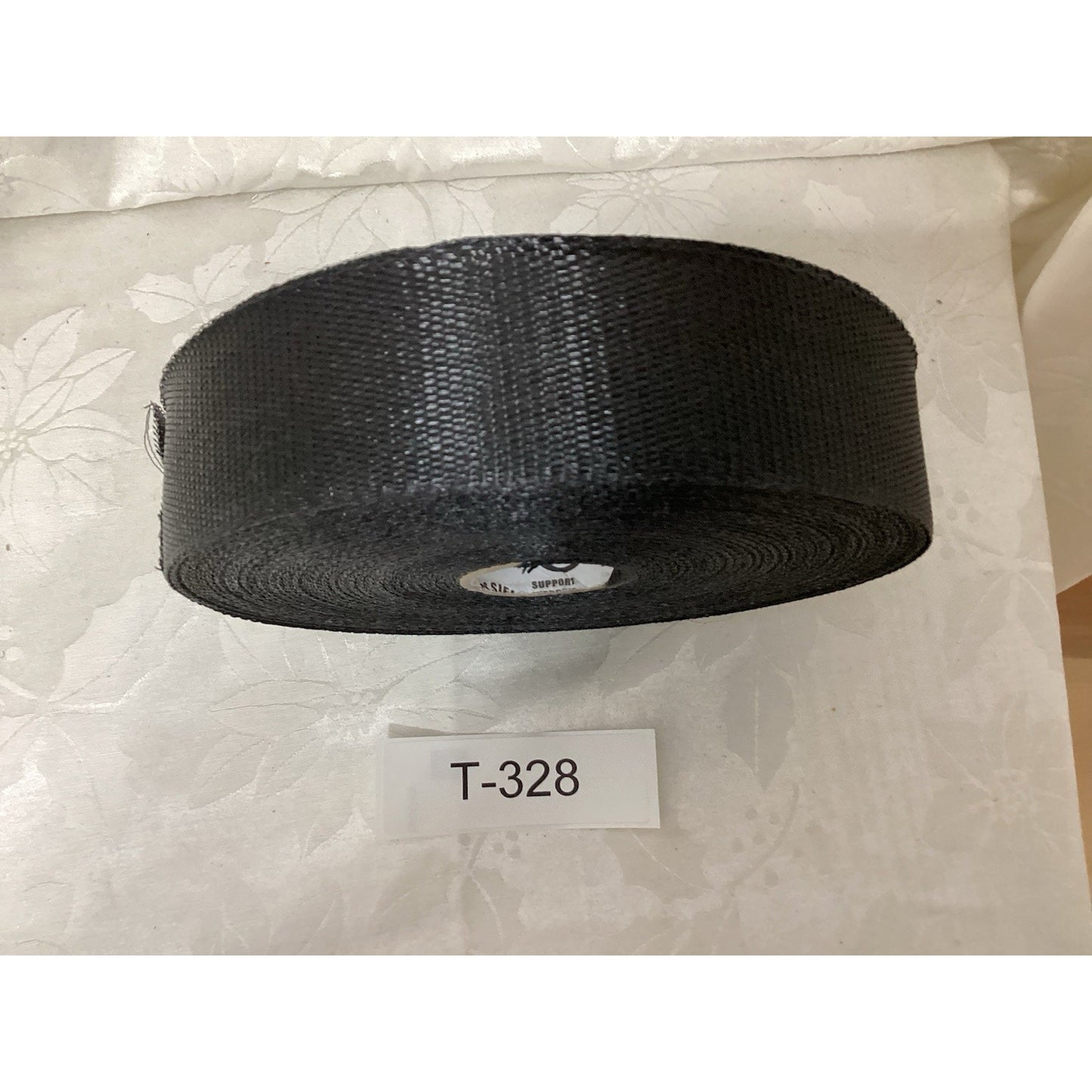 Reusable Black Cable Wrap T-328 Nylon/Plastic 2in Width, 10in Length, 25lb T-328