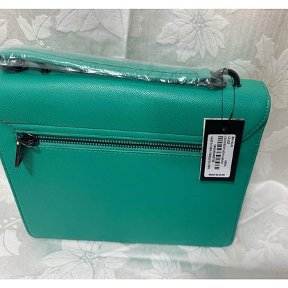NEW Badgley Mischka Green Crossbody with Handle. B132