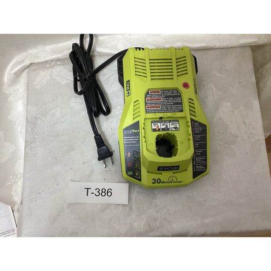 Ryobi ONE+ 18V P117 Green Power Tool Battery Charger Accessory T-386