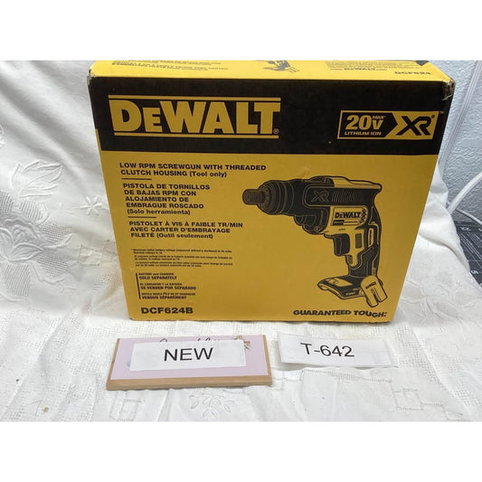 DEWALT DCF624B 20V MAX XR Low RPM  T-642