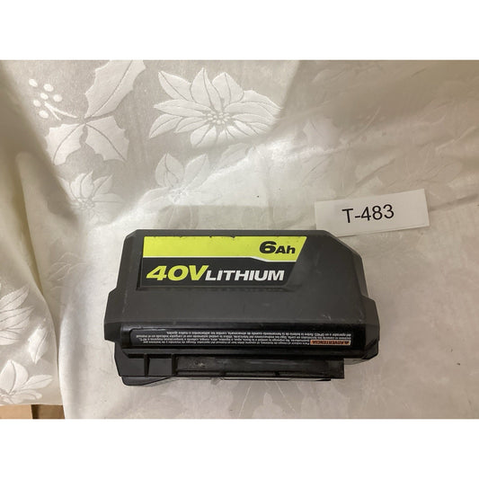 Ryobi 40 V 6AH Battery. New T-483