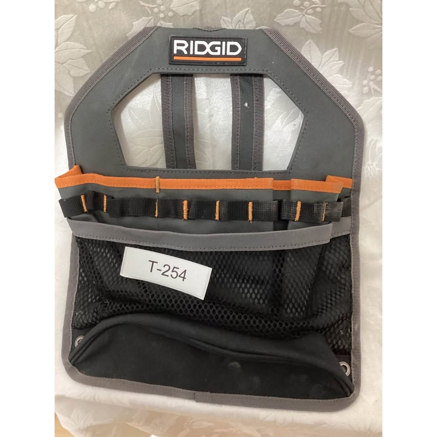 RIDGID Grey Orange Tool Organizer T-254