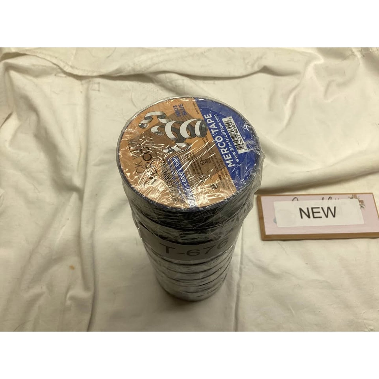 10-Pack Dark Blue Electrical Tape T-676