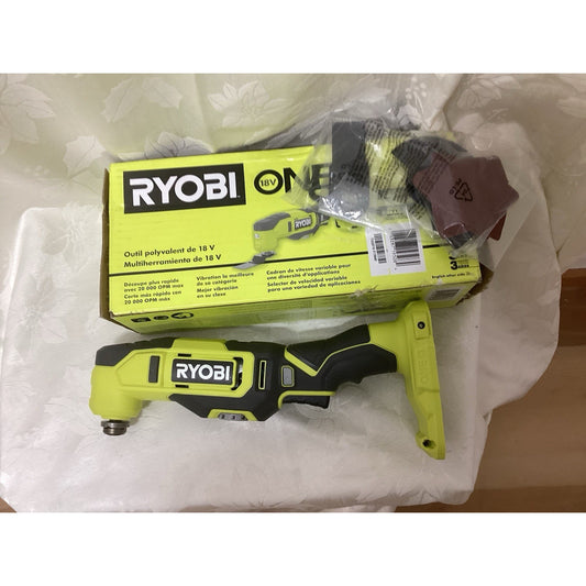 Ryobi PCL430 18V ONE+Oscillating Tool, Variable Speed, 20000 OPM, T-183