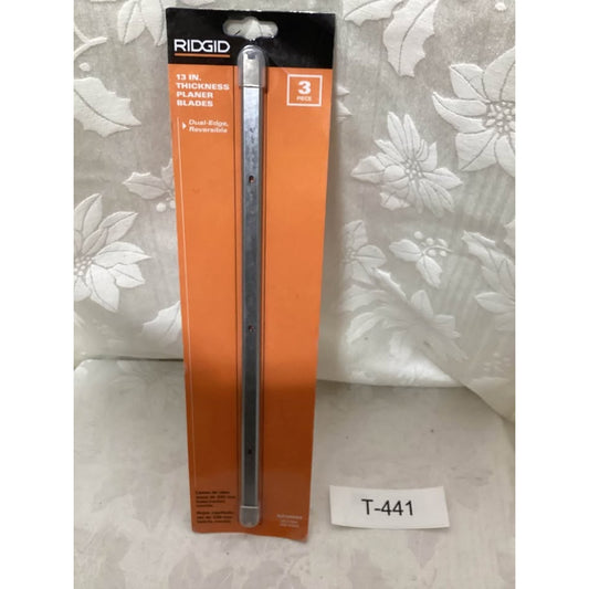 RIDGID 13 In. Thickness Planer Blades 3 Piece T-441