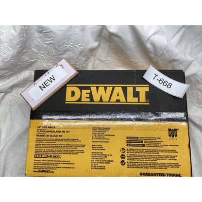DEWALT 15° Coil Nails T-668