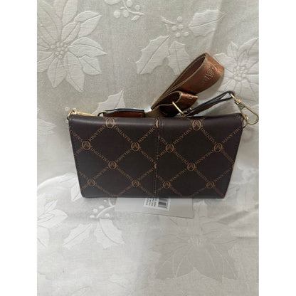 Valentino Orlandi Monogram Crossbody Bag. B189-6050