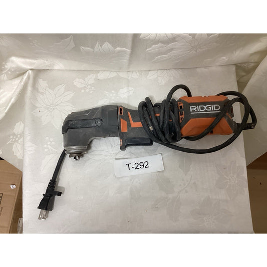 RIDGID JobMax Corded Electric Oscillating Tool, Orange/Black, T-292