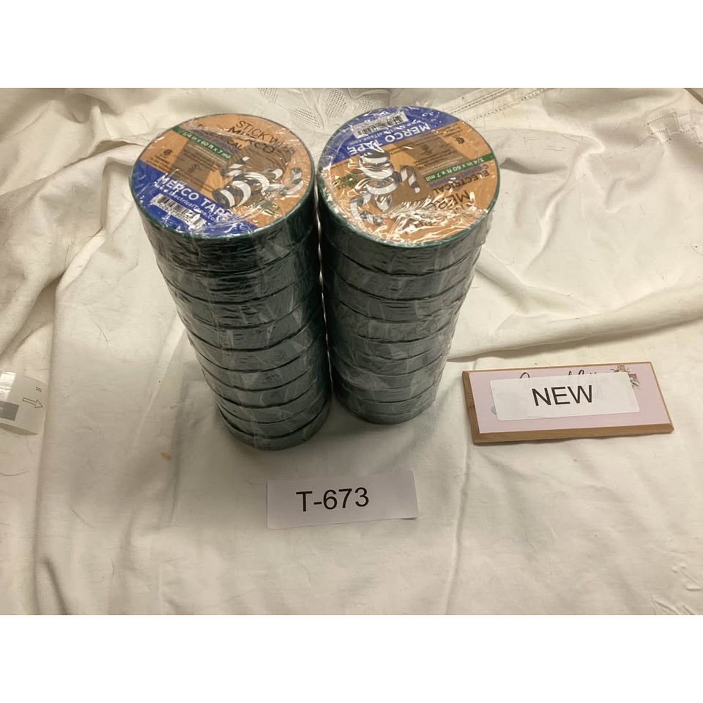 20 Rolls of Green Merco Electrical Tape T-673