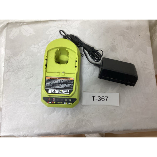 Ryobi ONE+ Green Battery Charger Base with AC Power Adapter, 1-Battery T-367
