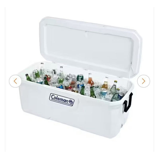 Coleman 316 Series 150-Quart Marine Hard Cooler White, One Size