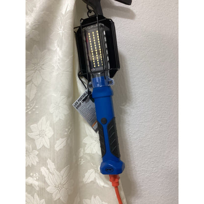 Performance Tool W2274 120V LED Work Light 30 LEDs Blue/Black Portable Hanging
