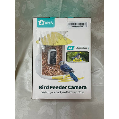 Birdfy AI Bird Feeder Camera w/ Lifetime Free AI