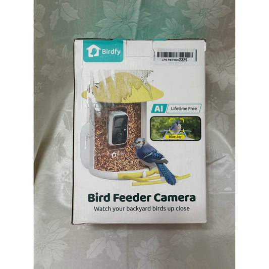 Birdfy AI Bird Feeder Camera w/ Lifetime Free AI