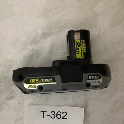 Ryobi ONE+ 18V 2Ah Lithium-Ion Power Tool Battery Pack Black T-362