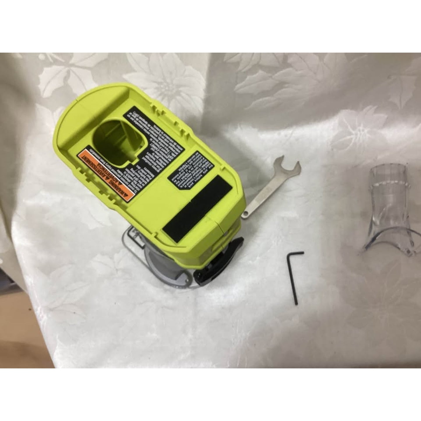 Ryobi PCL424 18V router no reply to is this available
