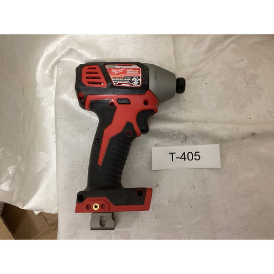 Milwaukee M18 18V Impact Driver - Black/Red (2850-20 Tool Only) T-405