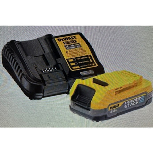20V MAX XR POWERSTACK Lithium-Ion Batt Starter Kit w/ 1.7Ah Battery and Charger