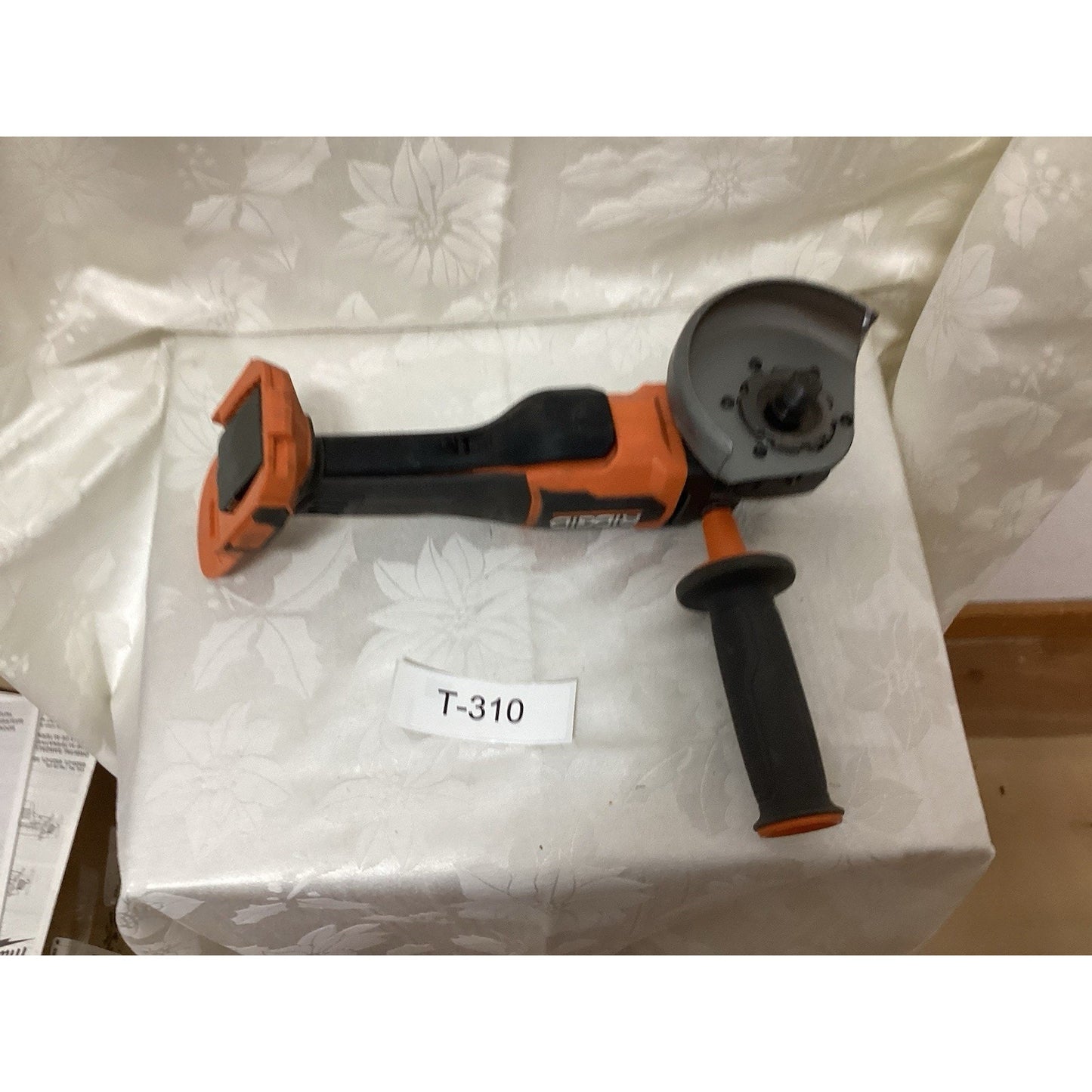 RIDGID Cordless Angle Grinder Rotary/Circular 125mm Orange/Black T-310