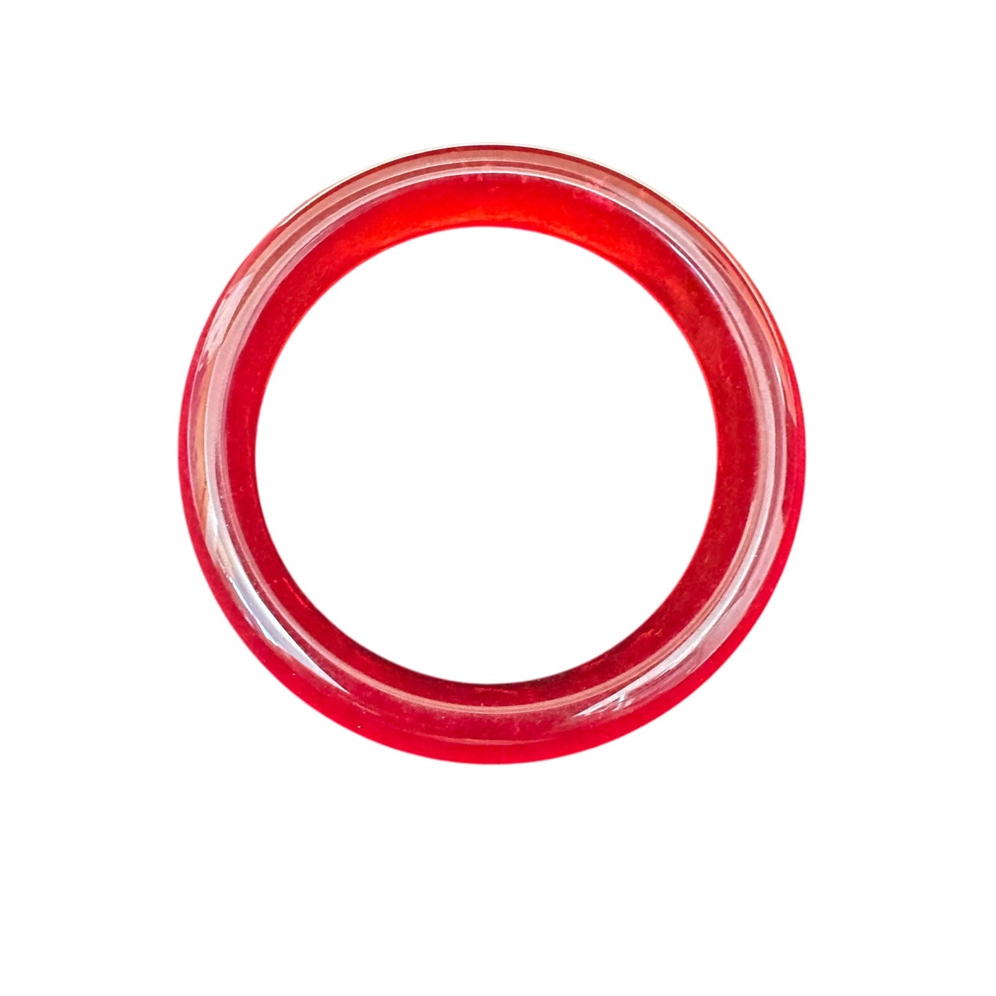 NEW NATURAL RED JADITE BANGEL SIZE 59