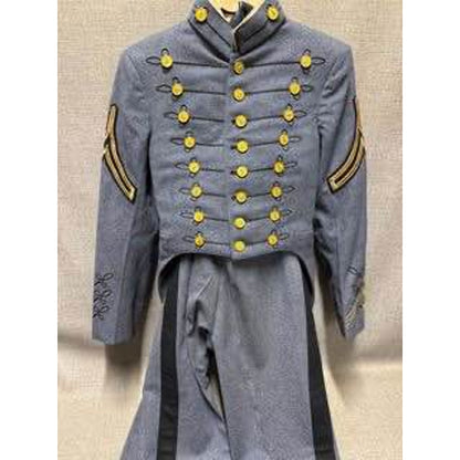 Vintage VMI grey grey wool coat and pants in excellent condition.