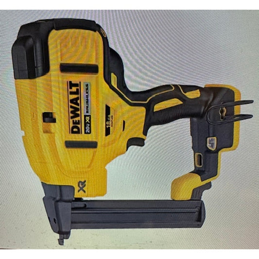 DEWALT 20V MAX XR Lithium-Ion Cordless 18-Gauge Narrow Crown Stapler P-076