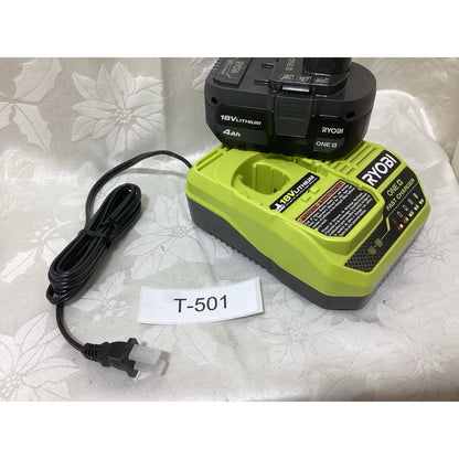 Ryobi ONE+ 18V Battery and Charger Kit - PSK006 T-501