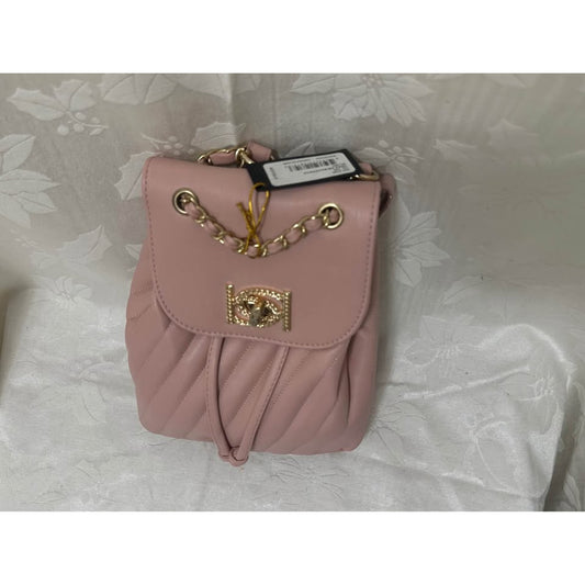 bebe Pink Quilted Mini Backpack B125-5040