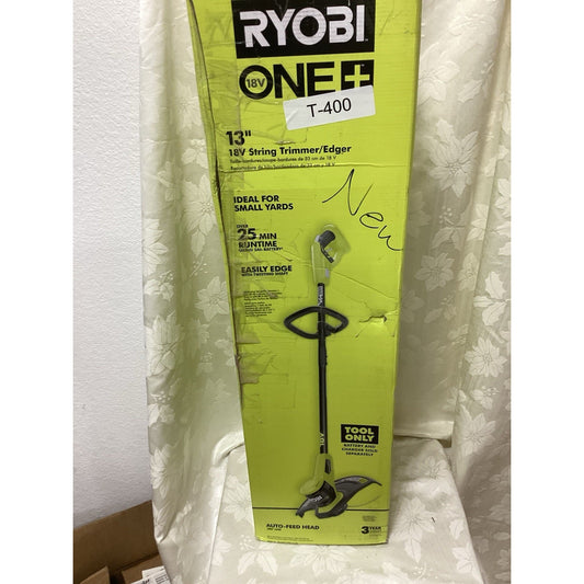 Ryobi ONE+ 18V Cordless String Trimmer - P20015BTLVNM T-400