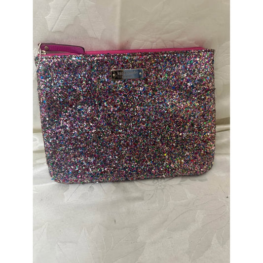 New Kate Spade Glitter Clutch Pouch. B296