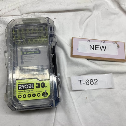 Ryobi 30-Piece Impact Driving Set T-682