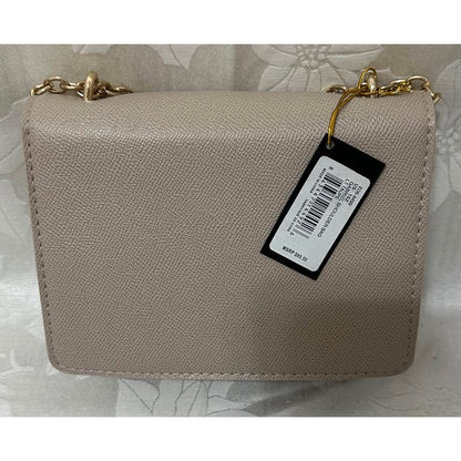 New Bebe Gabriel Shoulder Bag in Light Taupe. B121