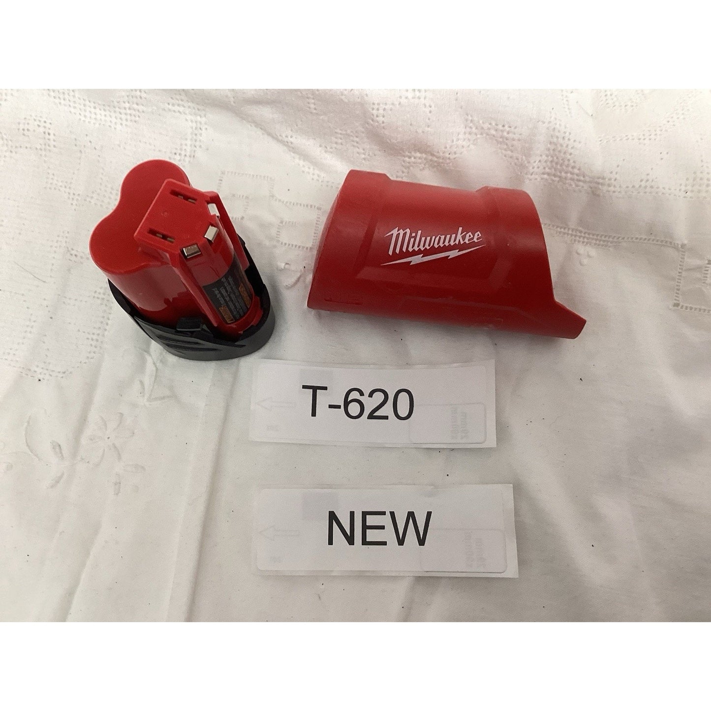 milwaukee m12 battery case shell
