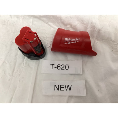 milwaukee m12 battery case shell