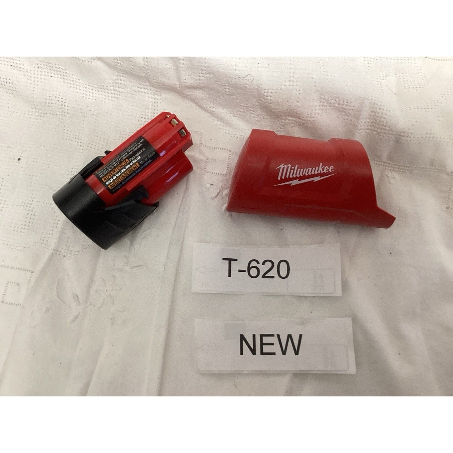 milwaukee m12 battery case shell