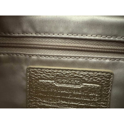 Pre-loved Coach Signature C Metallic Gold Tote Bag. B287