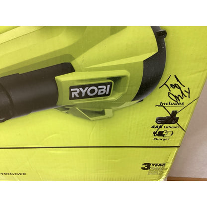 Ryobi ONE+ 18V Handheld Leaf Blower Variable Speed Trigger Green Battery