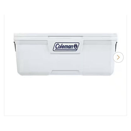 Coleman 316 Series 150-Quart Marine Hard Cooler White, One Size