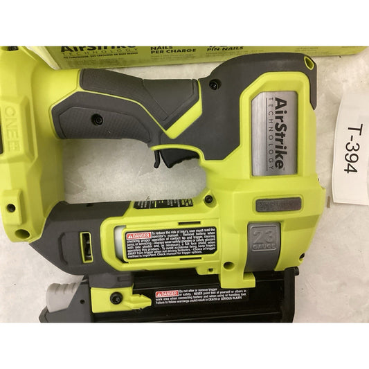 RYOBI P318 18V Cordless AirStrike 23-Gauge 1-3/8 in. Headless Pin Nailer T-394
